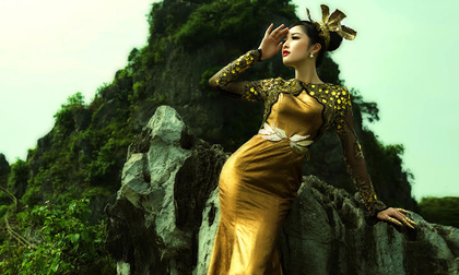 Hoa hậu Triệu Thị Hà hoá thân 'Nữ thần rừng xanh' 