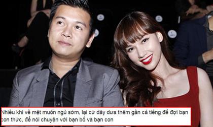 Nghi án MC Quỳnh Chi làm lành với chồng