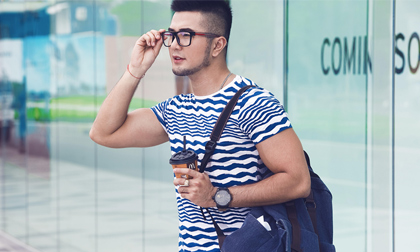 Hotboy Andy Dương khoe vẻ điển trai nam tính cực chất trong loạt ảnh dạo phố