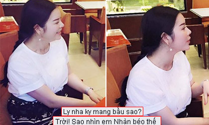 Lý Nhã Kỳ bị chê béo mập như mang bầu