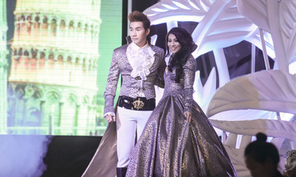 Siêu Mẫu Nam Phong cùng Hoa Hậu Lý Ngọc Thu hóa thân thành hoàng gia quý tộc