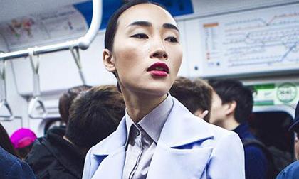 Trang Khiếu khoe vẻ đẹp 'lạnh như băng' trong bộ ảnh mới