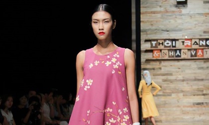 Nguyễn Oanh lạnh lùng, sải bước điêu luyện trên sàn catwalk