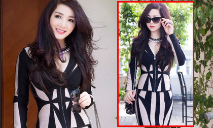 Giáng My lộng lẫy đi làm giám khảo ngay khi vừa về Việt Nam