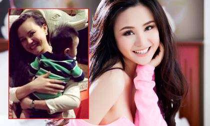 Vy Oanh bất ngờ để lộ hình ảnh con trai bụ bẫm
