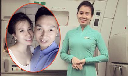 Bạn gái Thành Trung rạng rỡ với đồng phục Vietnam Airlines