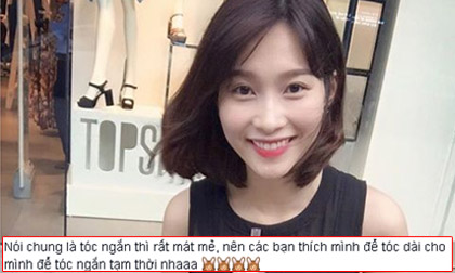 Hoa hậu Thu Thảo lên tiếng sau khi bị chê tóc ngắn 