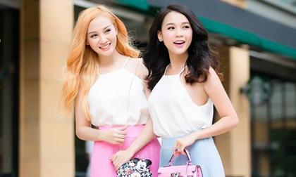 Bộ đôi hot girl Kelly - Sam như hai nàng công chúa trên phố