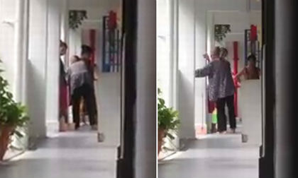 Cụ già bị con gái tát tới tấp khiến cộng đồng phẫn nộ