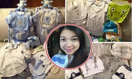 Phạm Thanh Thảo khoe 'chiến tích' mua sắm đón con trai đầu lòng