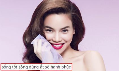 Hồ Ngọc Hà: 'Sống tốt, sống đúng ắt sẽ hạnh phúc'