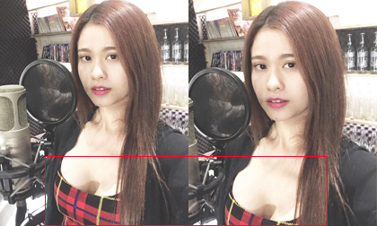 Trương Quỳnh Anh bị soi khe ngực quái dị