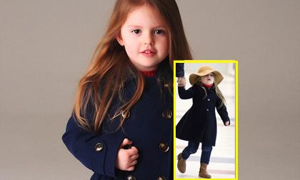 Bé 3 tuổi người Anh bất ngờ nổi tiếng vì giống Harper