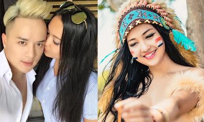 Cao Thái Sơn khoe ảnh được hot girl làm thổ dân hôn má