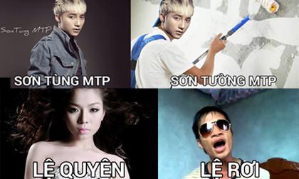 Bộ ảnh chế sao Việt khiến dân mạng 'cười rơi hàm'