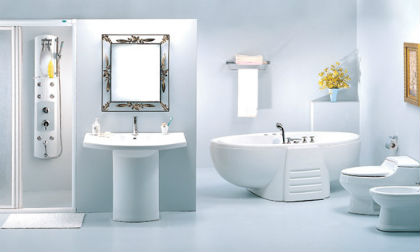 Vài mẹo vặt làm sạch phòng tắm hiệu quả 