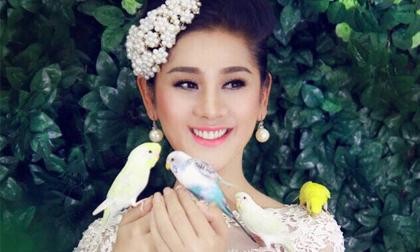 Lâm Chi Khanh đẹp mơ màng bên những chú chim 