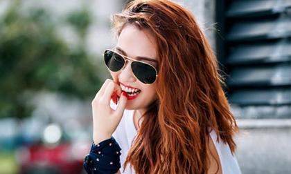 Khánh My đẹp phiêu lãng trong gió