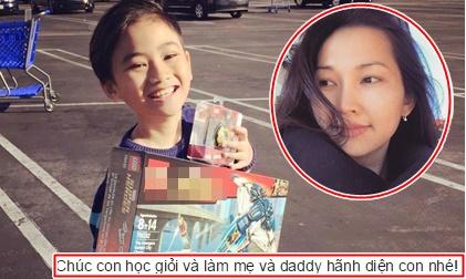 Kim Hiền gửi lời yêu thương cho con trai nhân dịp sinh nhật