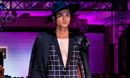 Vĩnh Thụy tái xuất ấn tượng trên sàn Đại hội mỹ nam