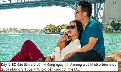 Bằng Kiều dành lời ngọt ngào cho Dương Mỹ Linh nhân ngày sinh nhật