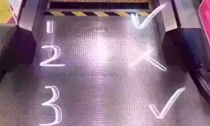 Hướng dẫn cách đi thang cuốn an toàn 