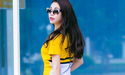 Trà Ngọc Hằng lại khiến tín đồ thời trang 'phát ghen' vì đầm hiệu mới