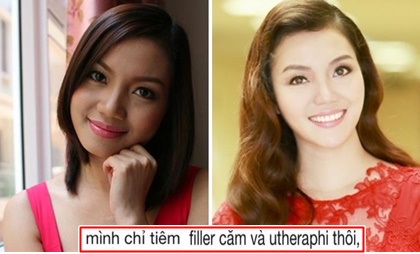 Ngọc Anh: 'Tôi chỉ tiêm filler cằm và ultherapy thôi'