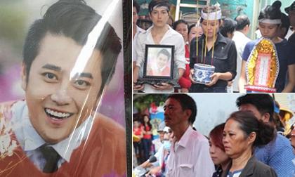 Gia đình nghẹn ngào tiễn đưa MC Quang Minh về nơi an nghỉ