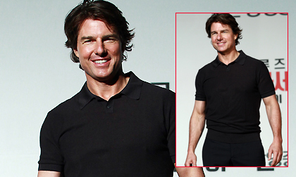 Tom Cruise khiến fans Hàn phát cuồng vì vẻ trẻ trung như thời mới vào nghề