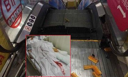 Nhân viên lau dọn mất chân trái trong tai nạn thang cuốn mới nhất