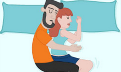 Tư thế ngủ tiết lộ mối quan hệ của các cặp vợ chồng