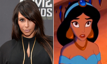 Khi sao Hollywood giống nhân vật hoạt hình Disney