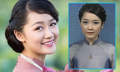 Nữ biên tập viên xinh đẹp và trẻ nhất trong lịch sử bản tin thời sự 