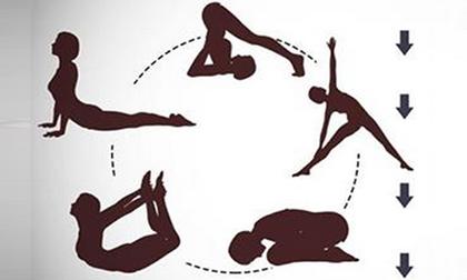 5 động tác yoga đơn giản giúp bạn có vòng bụng phẳng lì