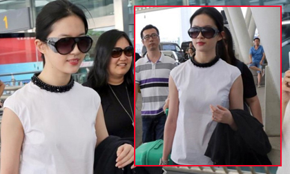 Lưu Diệc Phi lần đầu lộ diện sau khi công khai hẹn hò Song Seung Hun