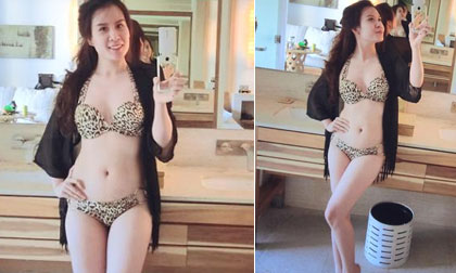 Bạn gái MC Thành Trung khoe dáng đẹp như người mẫu