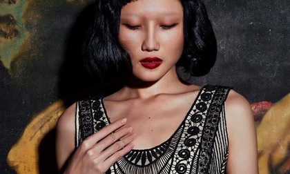 Kha Mỹ Vân gây ám ảnh với vẻ đẹp sắc lạnh