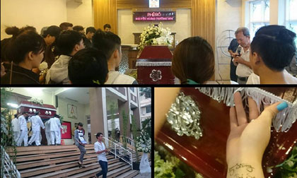 Gia đình và bạn bè nghẹn ngào tiễn đưa diễn viên Hoàng Bá Sơn