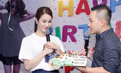 Diệp Lâm Anh được fan mừng sinh nhật sớm