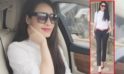 Quế Vân lái siêu xe xuống phố và nổi bật với style đời thường