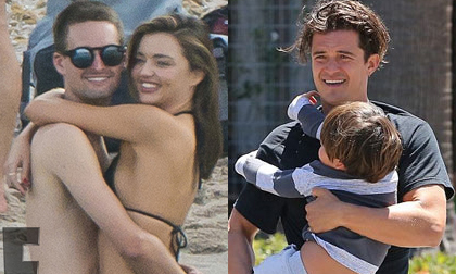 Miranda Kerr mải mê đi chơi với tình trẻ trong khi chồng cũ trông con