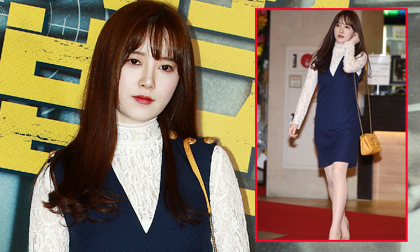 'Nàng Cỏ' Goo Hye Sun đẹp tựa búp bê trong sự kiện