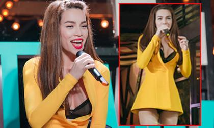 Hà Hồ bỏ ra mắt phim, hở bạo đi show