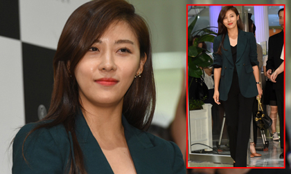 'Hoàng hậu Ki' Ha Ji Won thanh lịch với thời trang công sở