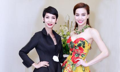 Siêu mẫu Xuân Lan rạng rỡ 'đọ dáng' cùng Hồ Ngọc Hà