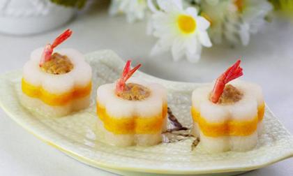 Cách làm món củ cải nhồi tôm thịt thơm ngon, hấp dẫn