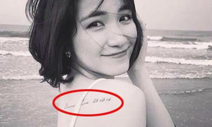 Hòa Minzy hé lộ ngày yêu Công Phượng với hình xăm ở lưng?