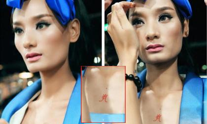 Lê Thúy xăm hình lên ngực để 'trấn bùa' giống Đỗ Mạnh Cường?