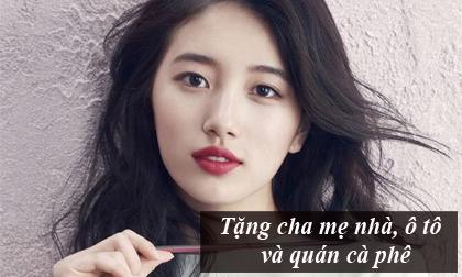 Sao Hàn không tiếc tiền mua quà xa xỉ tặng người thân